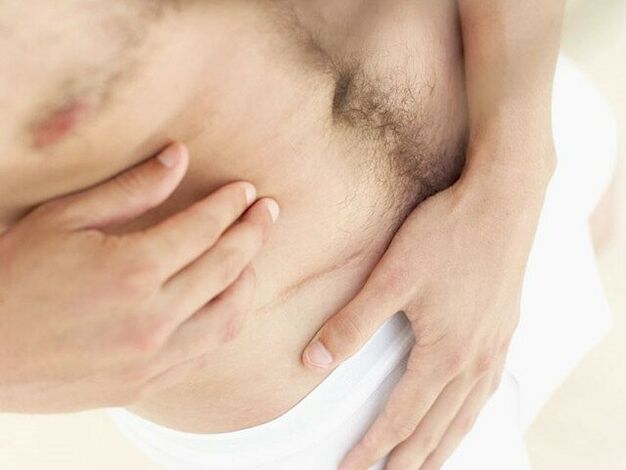 dolor en la parte inferior del abdomen con prostatitis crónica